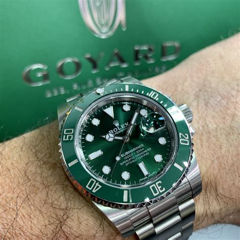 Rolex submariner 41mm green bezel